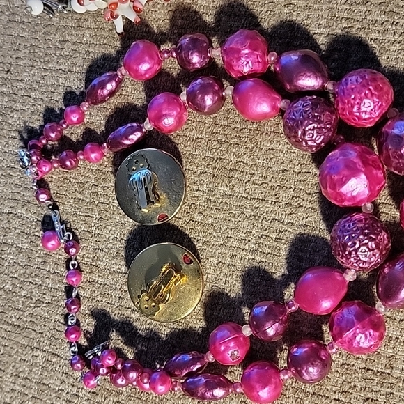 Set of vintage beaded jewelry - Picture 2 of 3